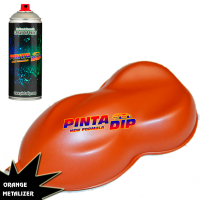 Spray Dip Laranja Metalizado