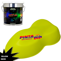 Tinta Dip Amarelo Neon 4...